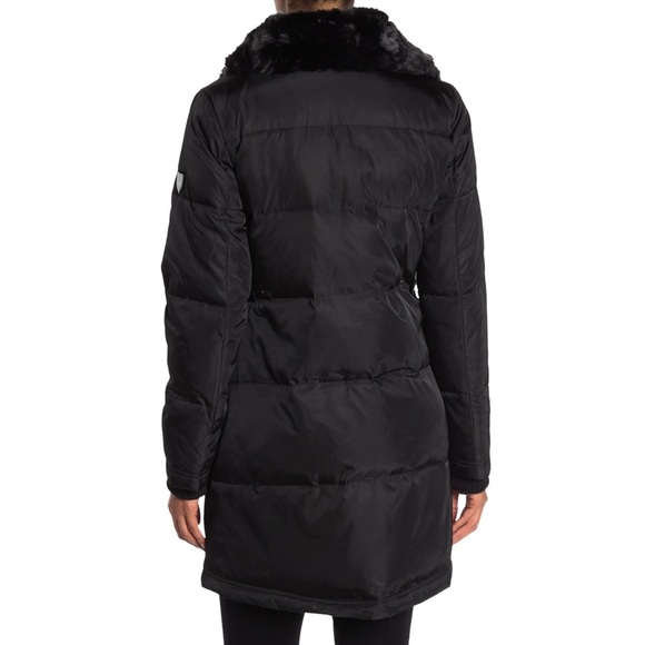 Vince Camuto Hooded Down Puffer Coat (Super Warm) - Picture 4 of 5